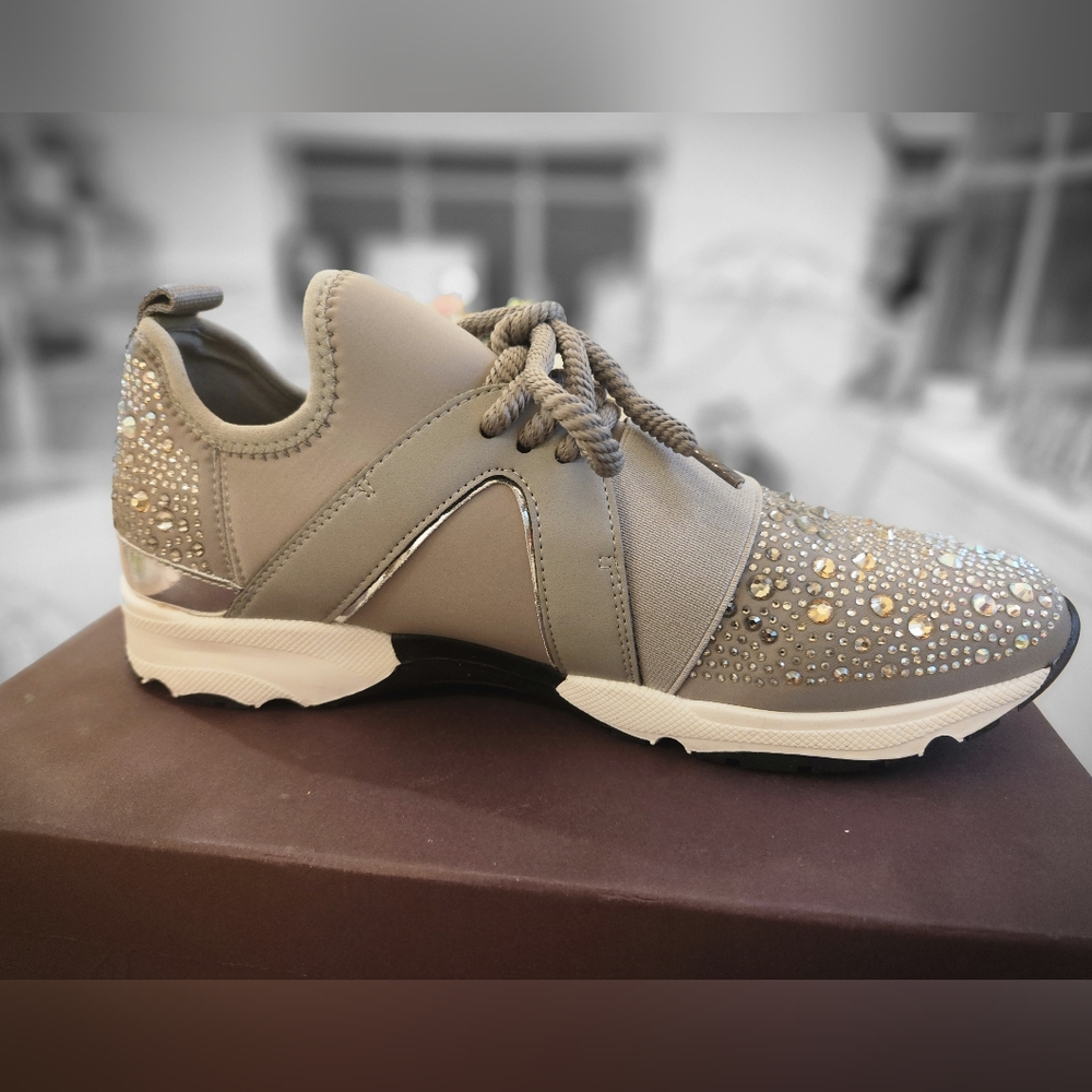 Carvela Lament Bling Embellish in grey